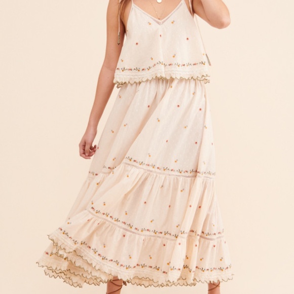 Anthropologie Let me Be Norra Maxi Dress - Picture 4 of 13